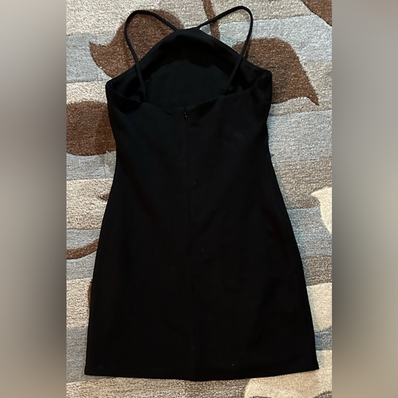 Lovers and Friends Borderline Halter Neck Mini Dress in Black - Picture 7 of 8